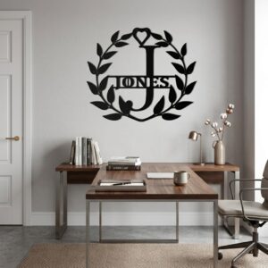 Create a Timeless Welcome with Personalized House Number Metal Wall Art