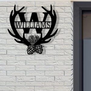 Personalized Family Name Metal Wall Art