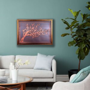 Tree of Life Copper Wall Art - Nature Inspired Metal Sculpture
