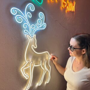 Deer Neon Sign