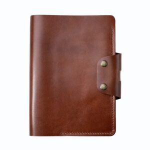 Genuine Leather A5 Notebook Organizer